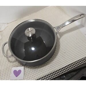 Le Creuset 10" Sauté Pan Toughened Nonstick PRO 4.25-Qt with Glass Lid